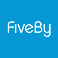 FiveBy Flag Logo 3x3-CMYK-1